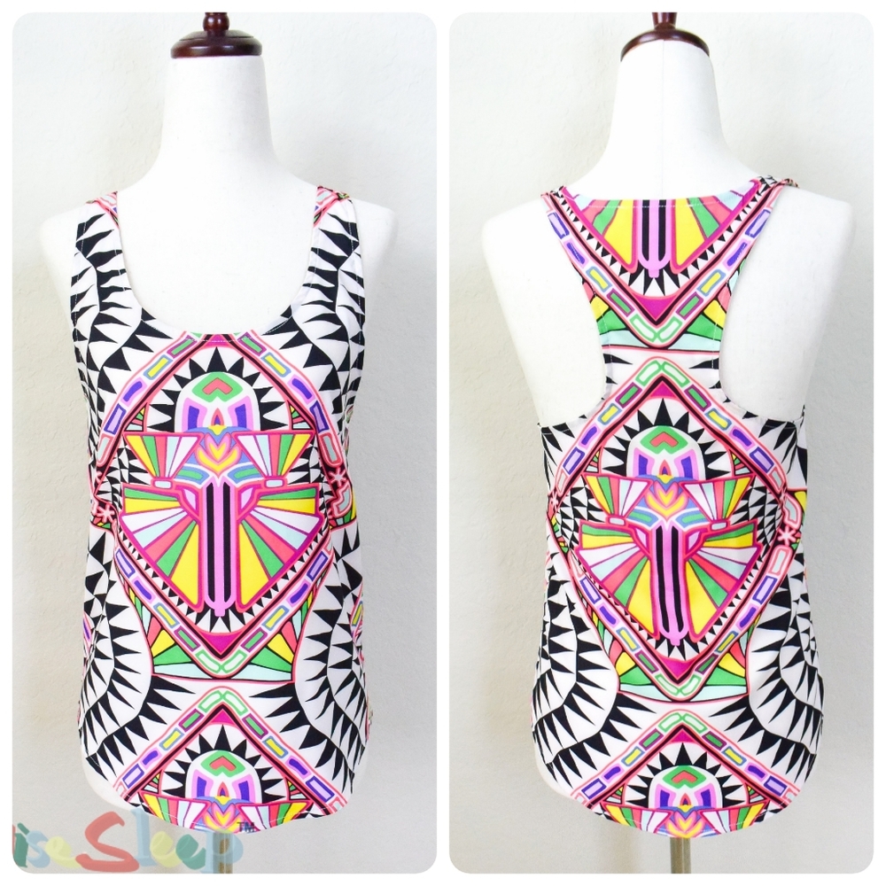 *Mara Hoffman* - DESIGNER -  Cosmic Fountain Tank Top, XS